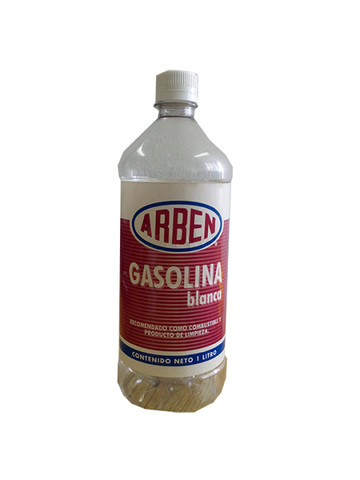 Gasolina Blanca PET de 1 lt.